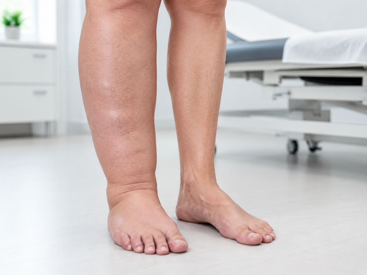 Lymphœdème d'un membre inférieur
